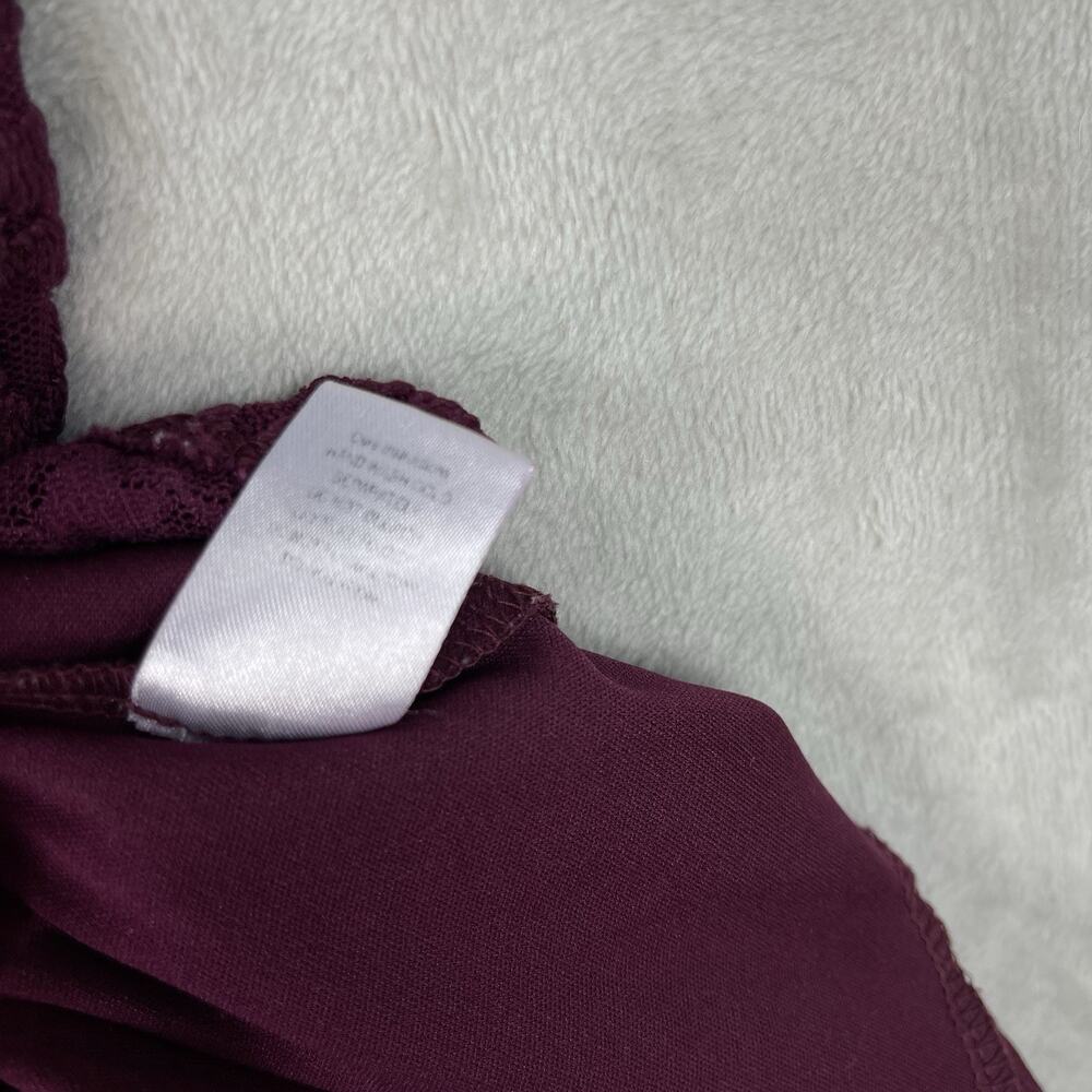 Honey & Rosie Plum Lace Glitter Cocktail Dress S Elena Gilbert Vampire Diaries - Picture 9 of 14